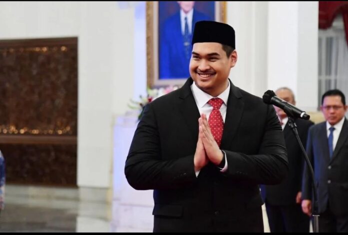 Dito Ariotedjo dilantik sebagai Menteri Pemuda dan Olahraga (Menpora)