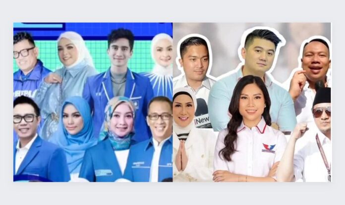 Bacaleg DPR RI dari kalangan artis