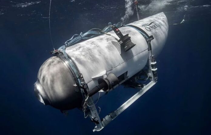 Penampakan kapal selam Titan, wisata ke bangkai Kapal Titanic
