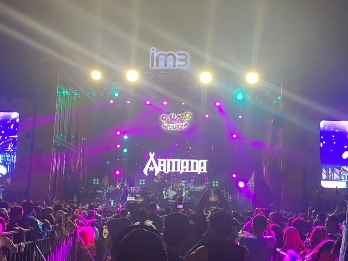 Konser Collabonation Tour IM3 hipnotis 17.000 warga Kota Mataram