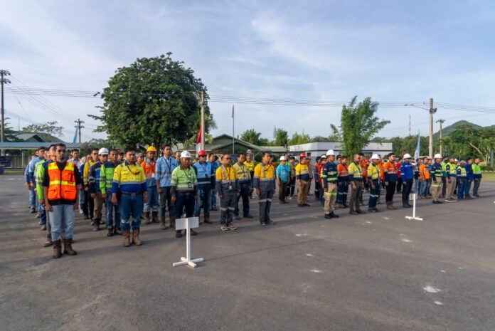 Upacara Pencanagan Bulan K3
