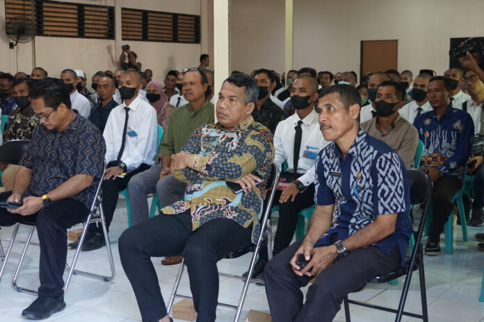 Suasana pelatihan keberangkatan 63 pekerja magang ke Jepang